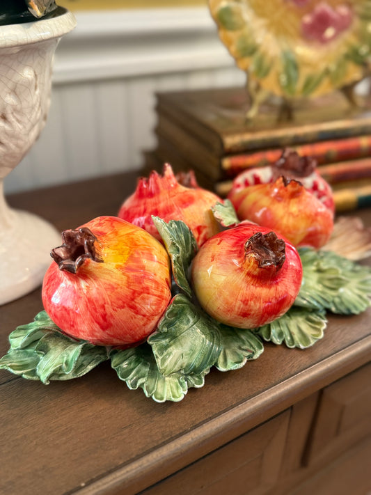 Italian Pomegranate Centerpiece