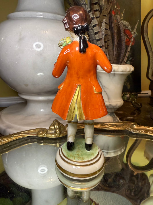 Dresden Porcelain Statue