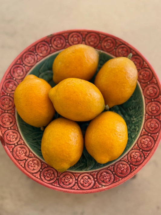 Antique Majolica Fox & Goose Compote