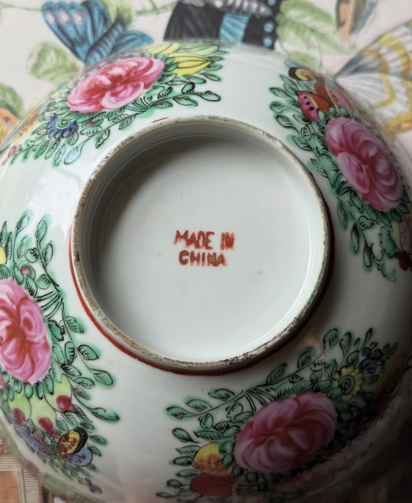 Famille Rose Longevity Bowl