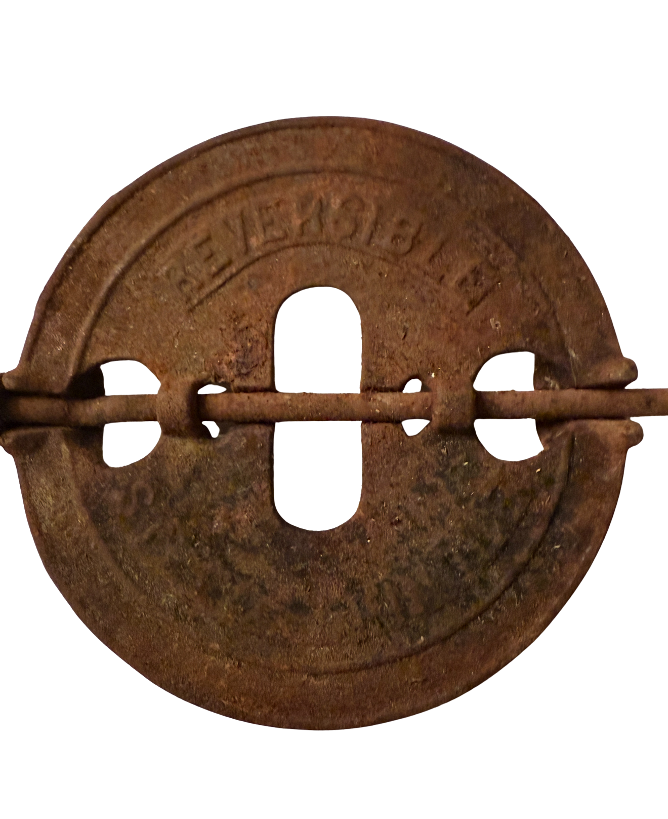 Vintage Cast Iron Flue Damper