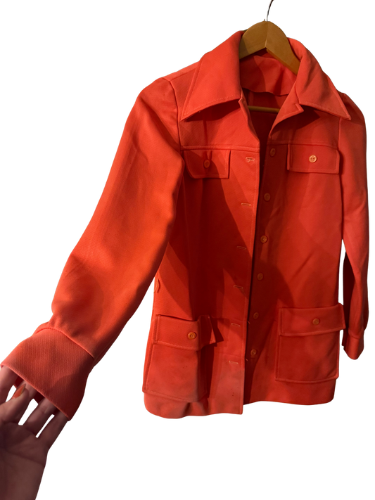 Coral Vintage Jacket