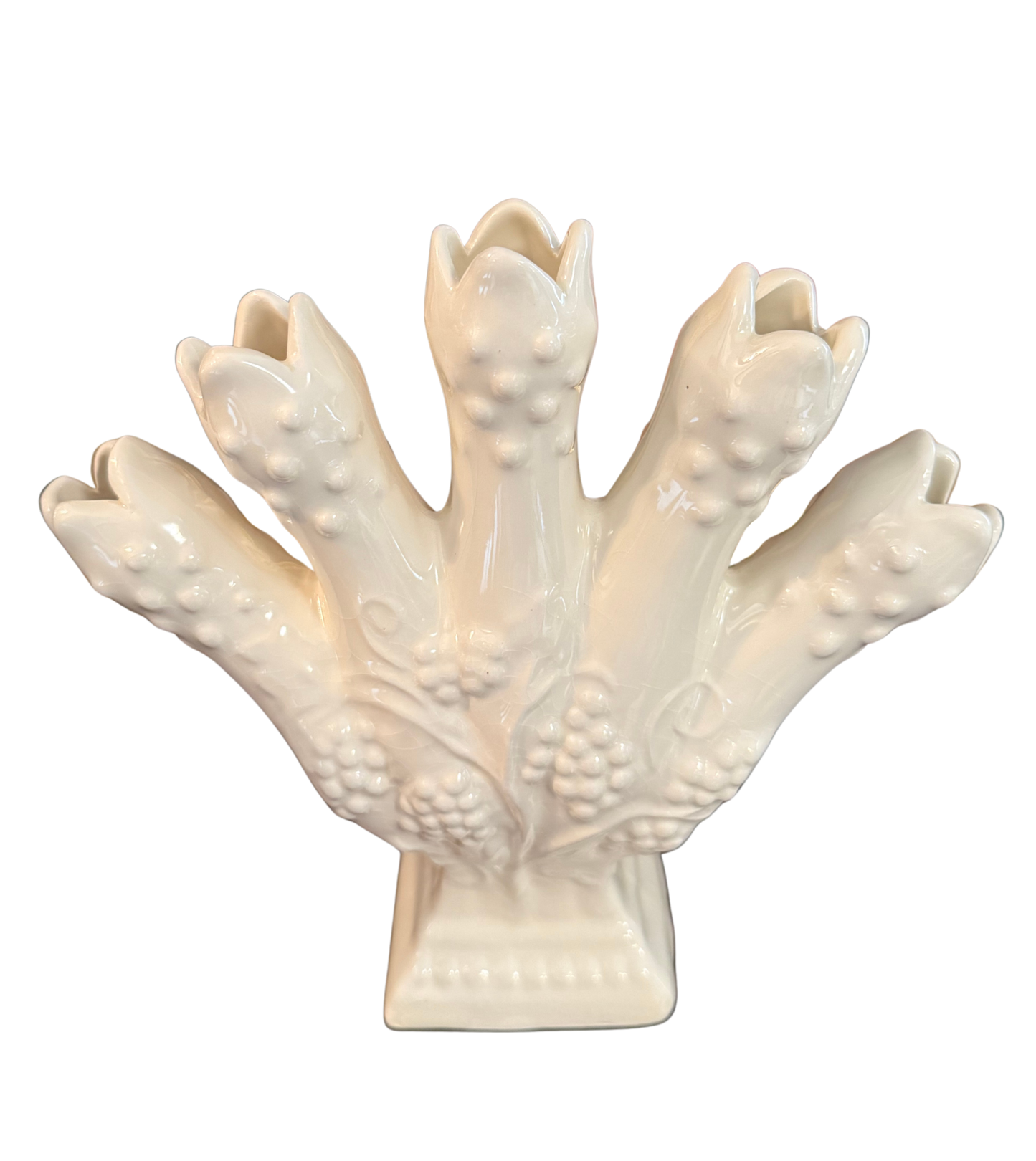 Lombard Italy Five-Finger Tulip Vase