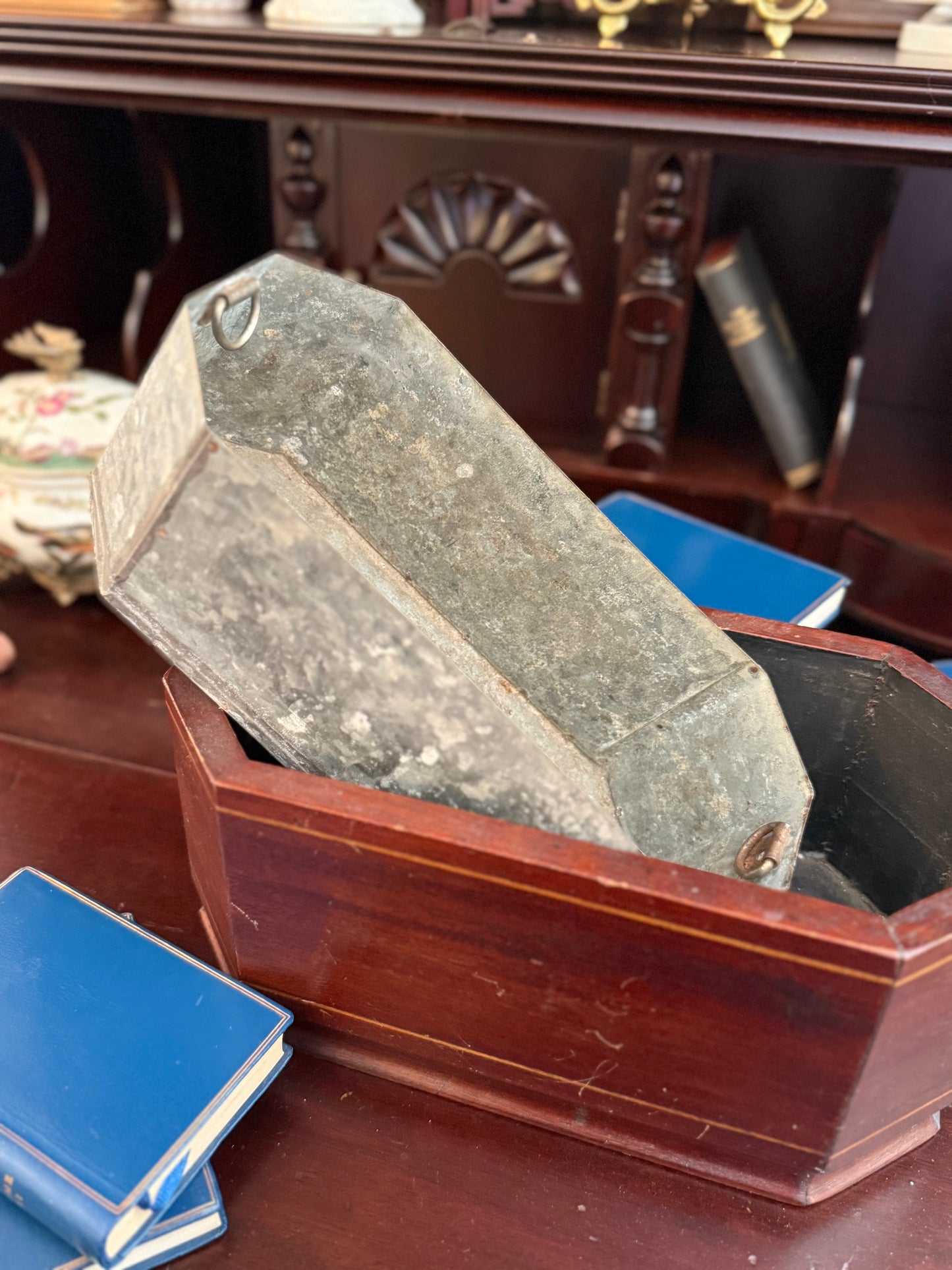 Edwardian Mahogany Jardinière