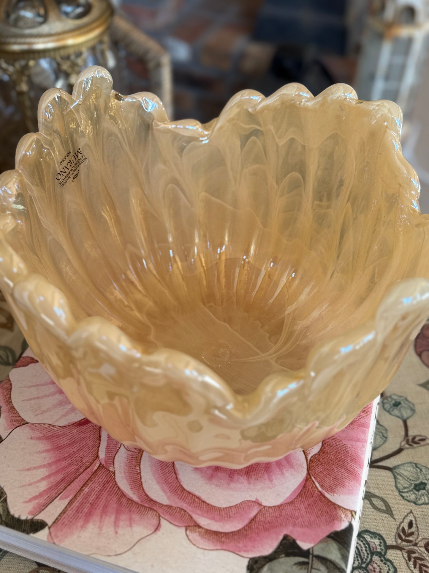 Murano Art Glass Bowl