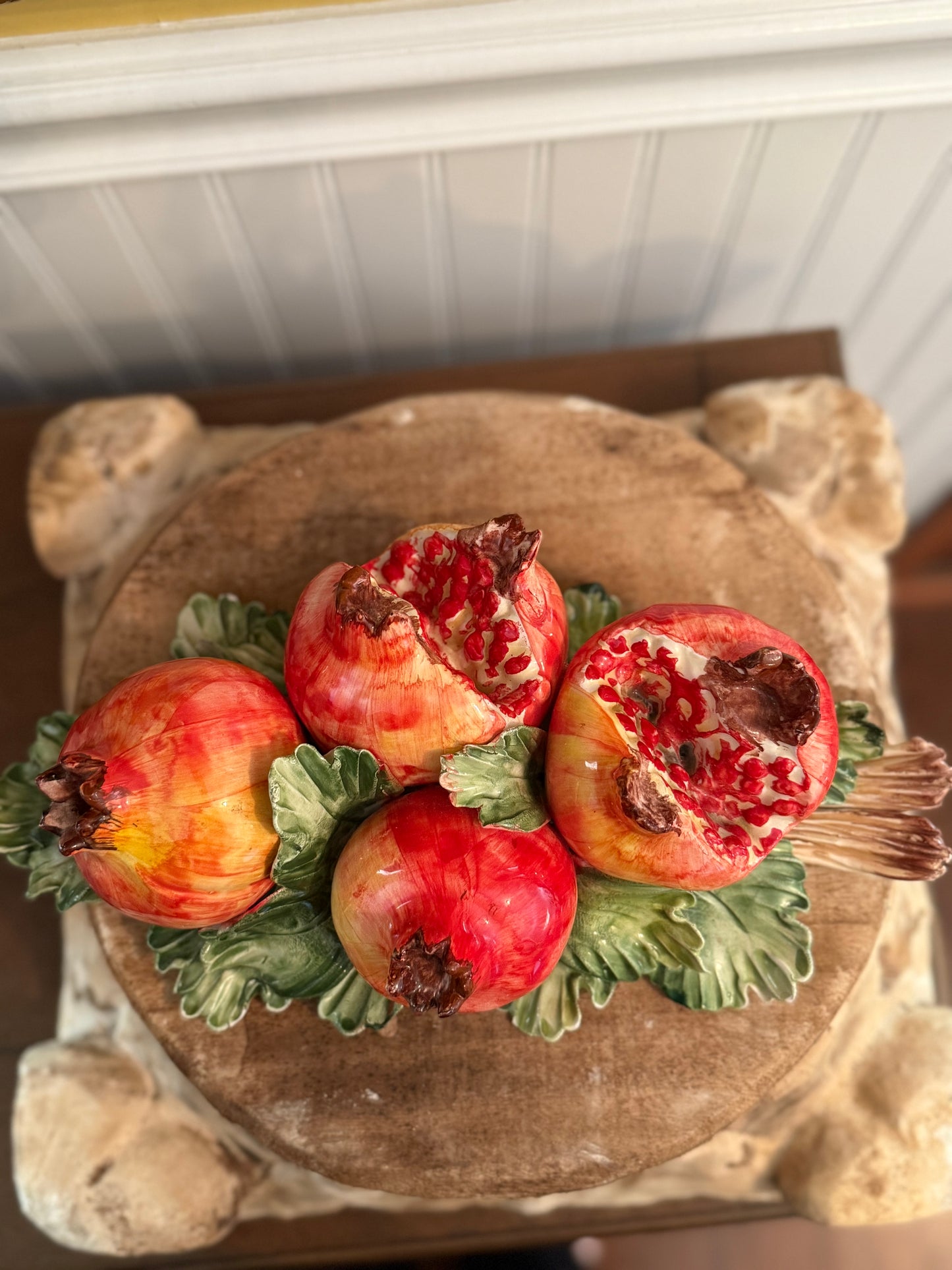 Italian Pomegranate Centerpiece