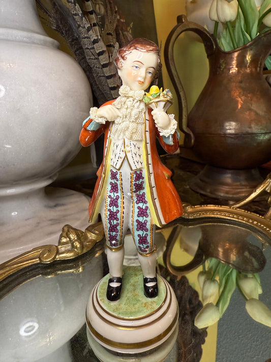 Dresden Porcelain Statue