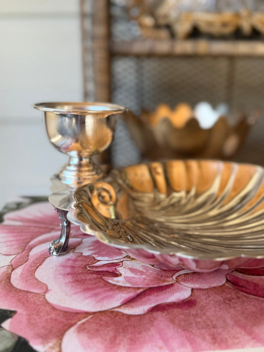 Silver-Plated Shell Server