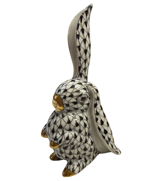 Herend “Funny Rabbit” - Black Fishnet