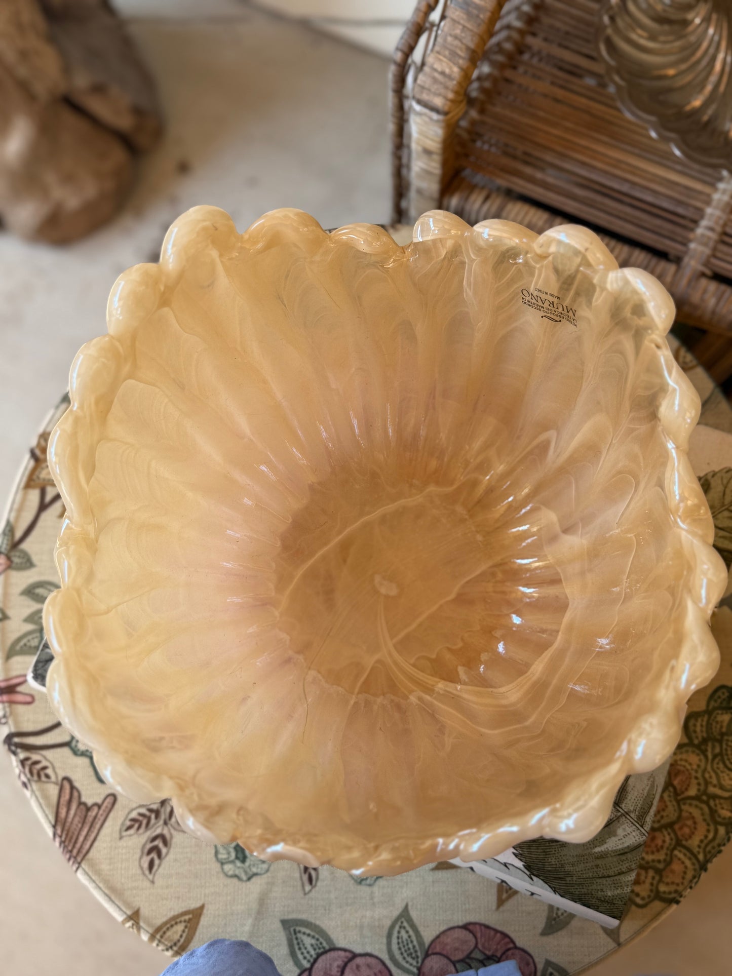 Murano Art Glass Bowl