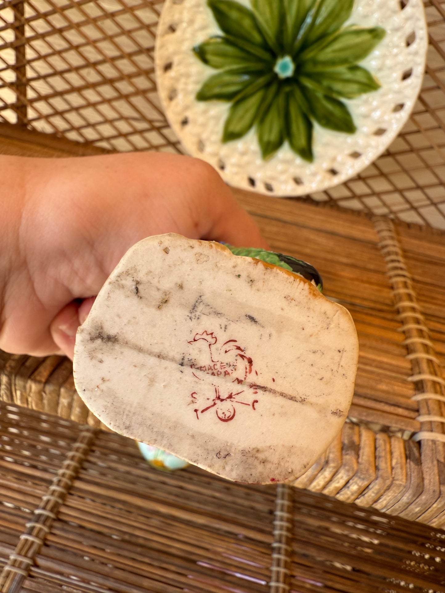 Vintage Japan Parrot Bud Vase 🦜