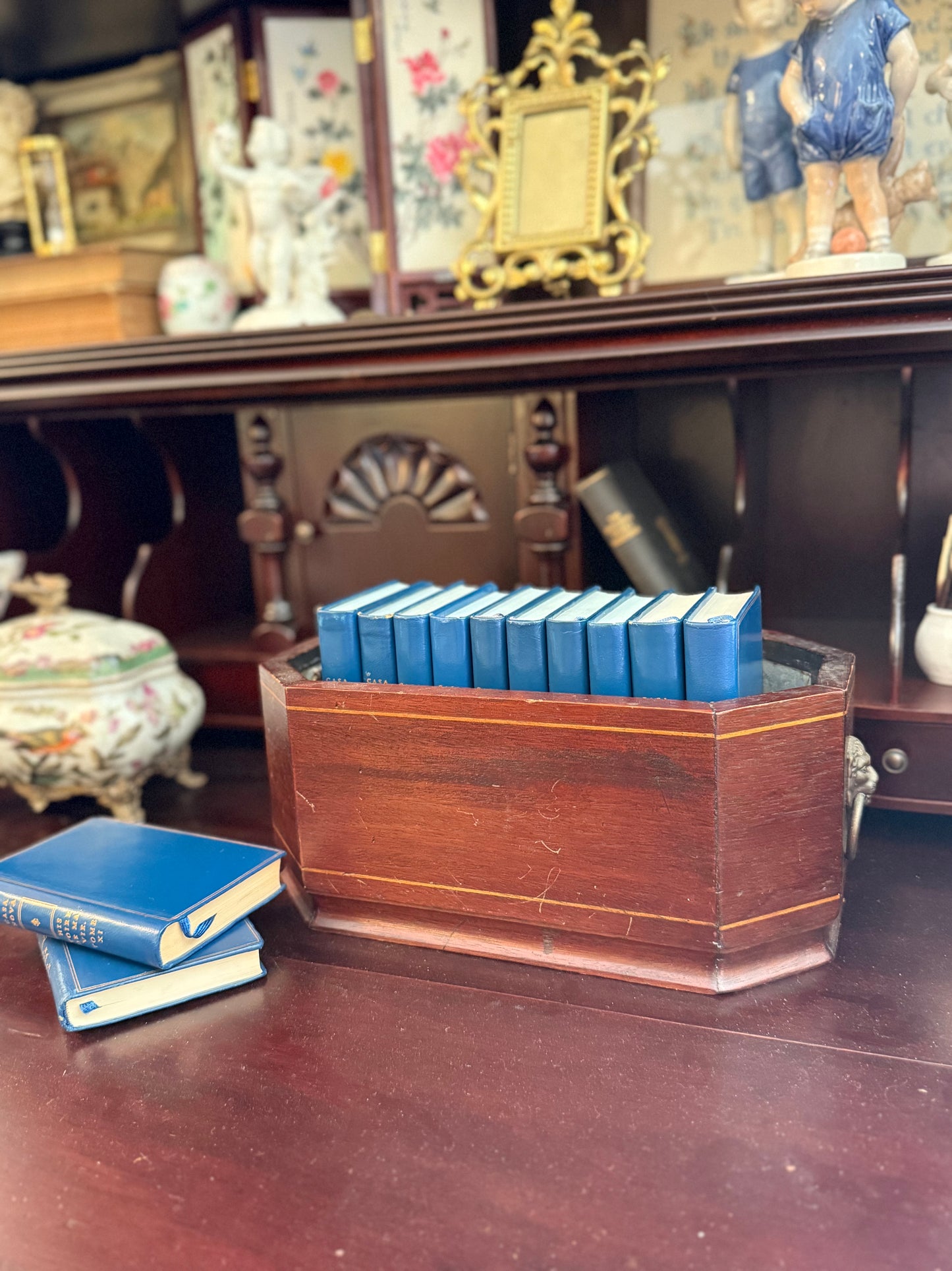 Edwardian Mahogany Jardinière