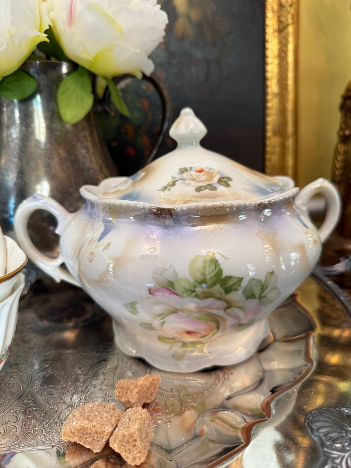 Antique Sugar Bowl
