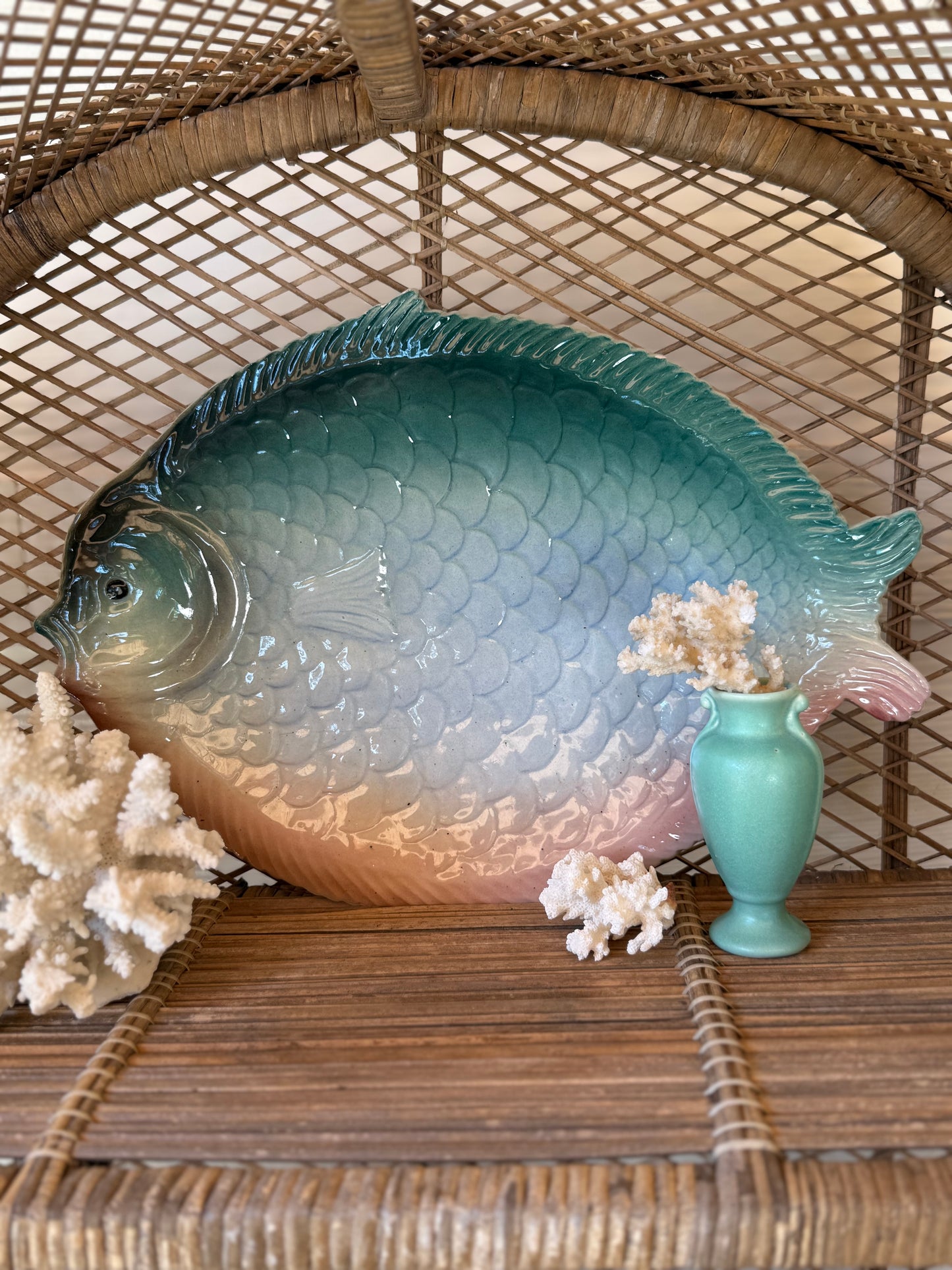 Mid-Century ZAB Italy Fish Platter