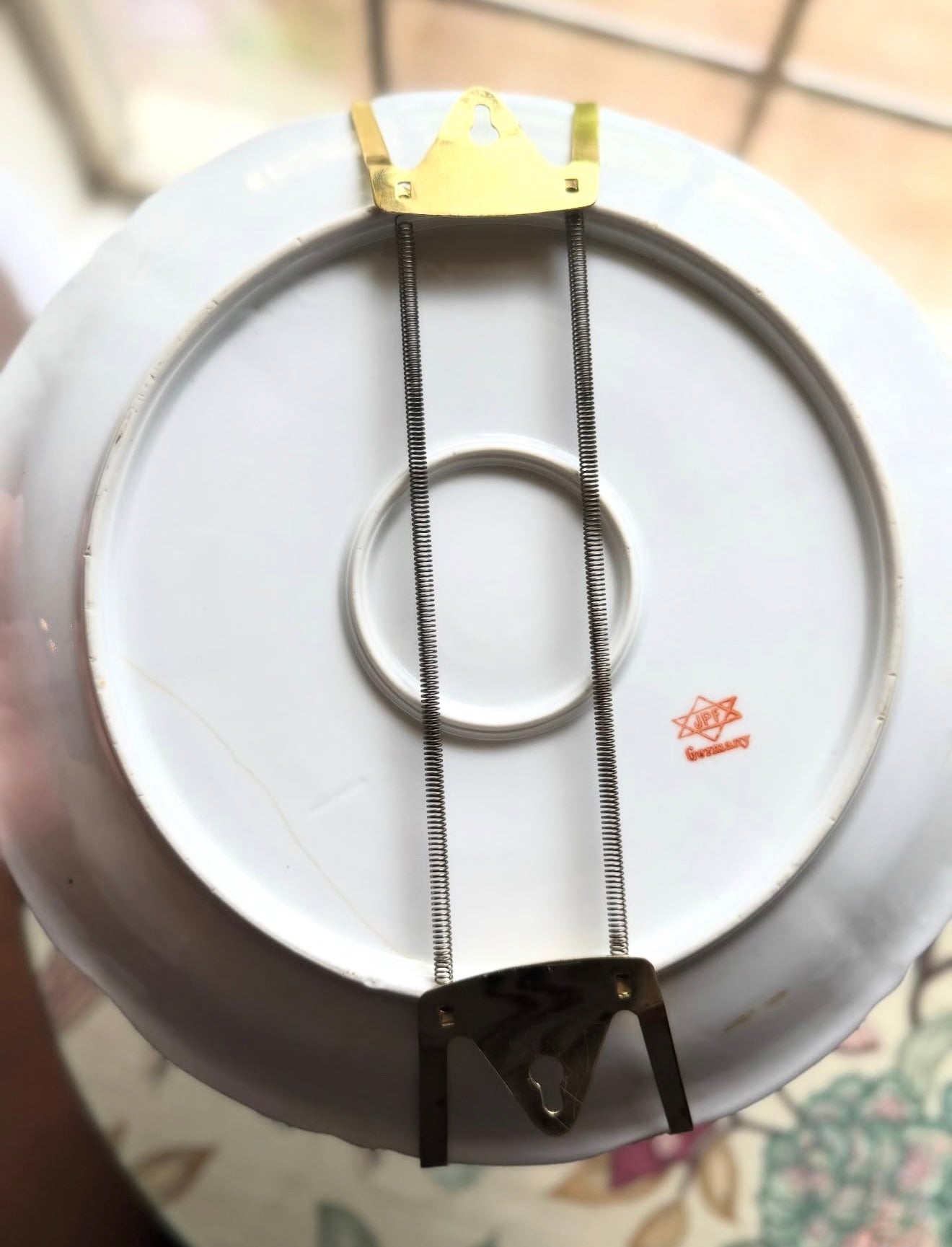 Antique German Cabinet Plate