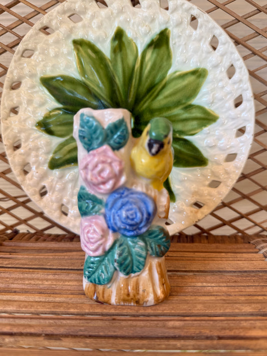 Vintage Japan Parrot Bud Vase 🦜