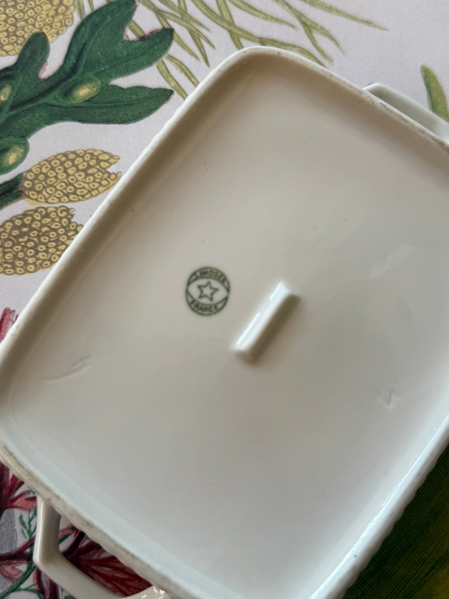 Limoges Porcelain Sardine Box