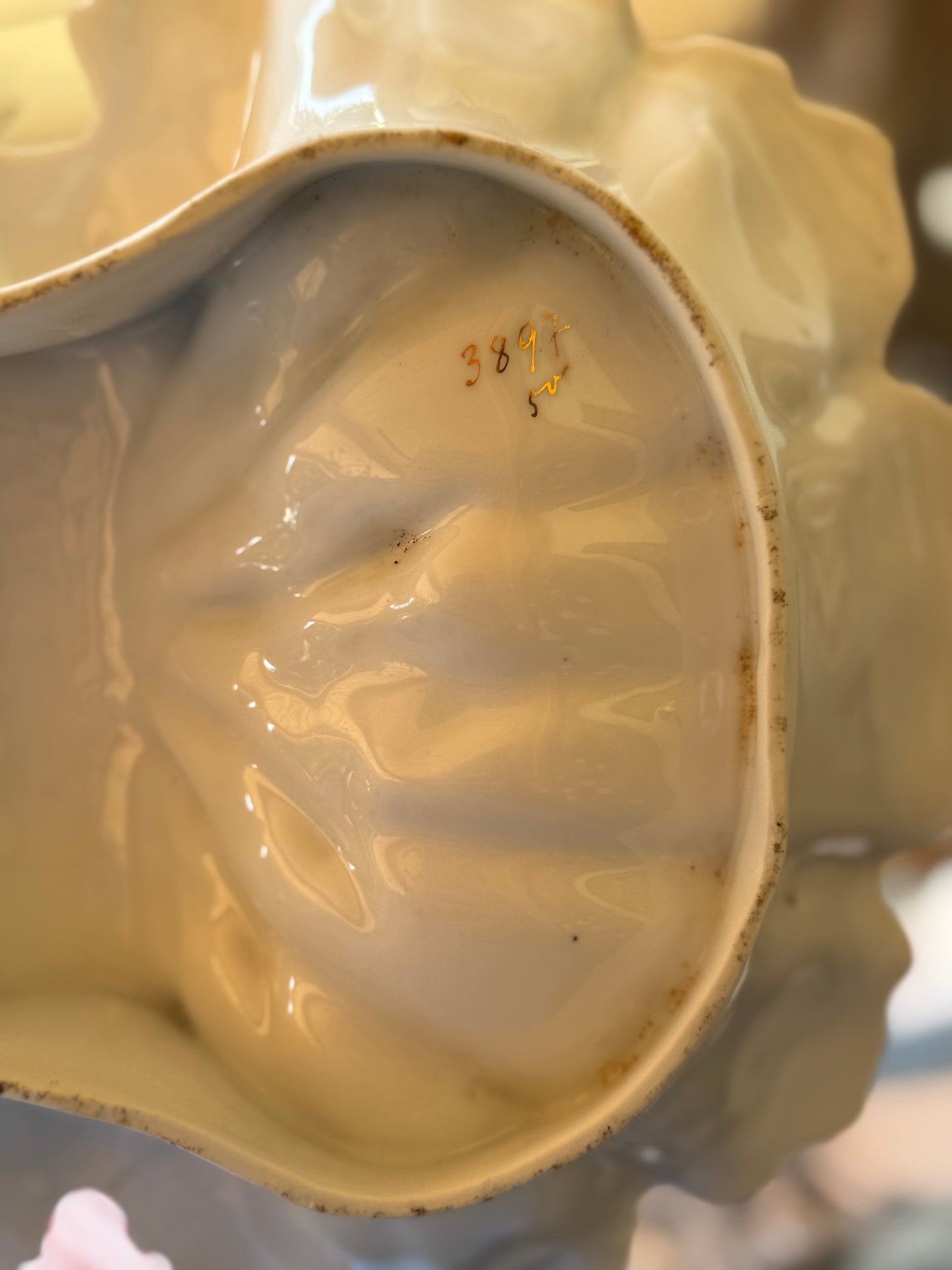 French Majolica Lobster Server