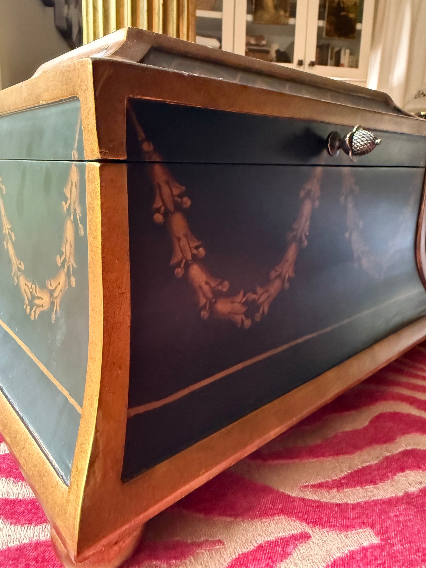 Chelsea House Hand-Painted Hinged Box