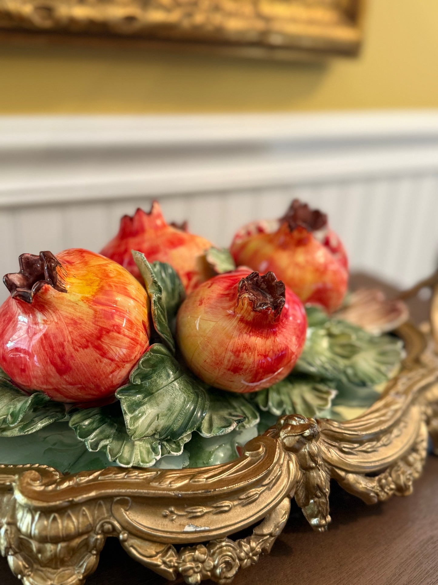 Italian Pomegranate Centerpiece