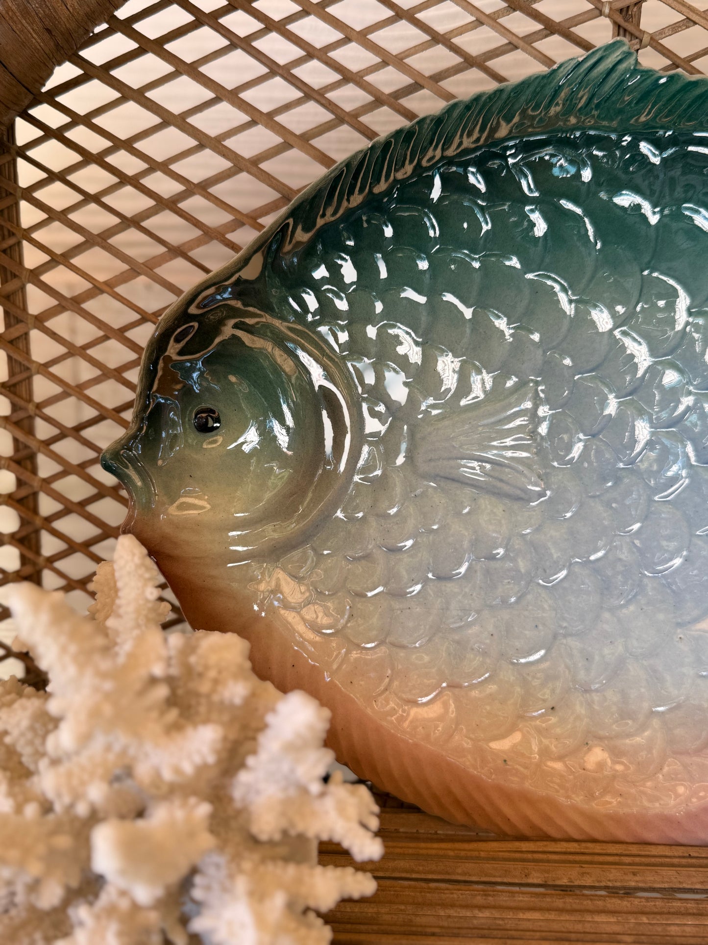 Mid-Century ZAB Italy Fish Platter
