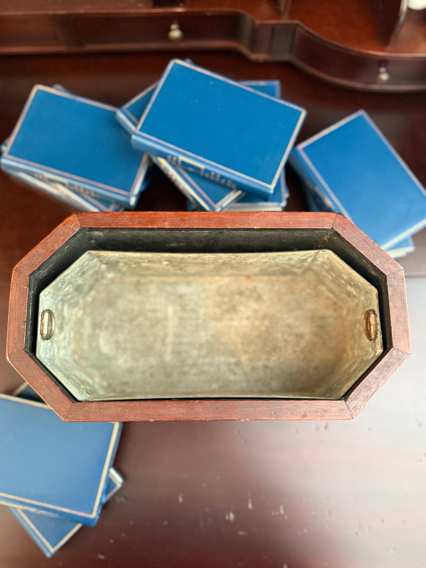 Edwardian Mahogany Jardinière