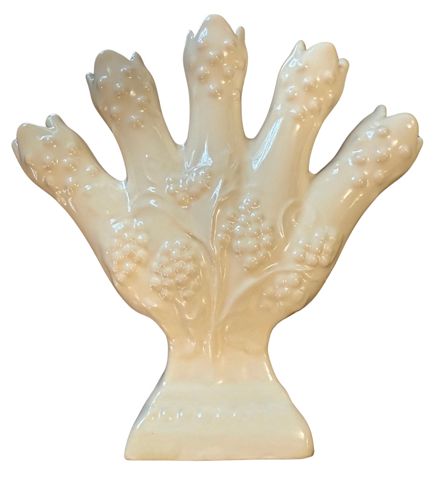 Lombard Italy Five-Finger Tulip Vase