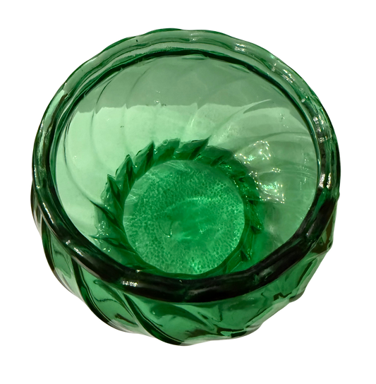 Green Pedestal Vase