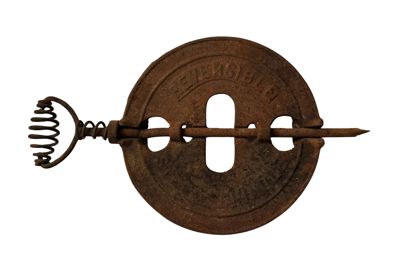 Vintage Cast Iron Flue Damper