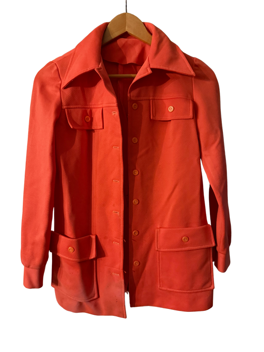 Coral Vintage Jacket