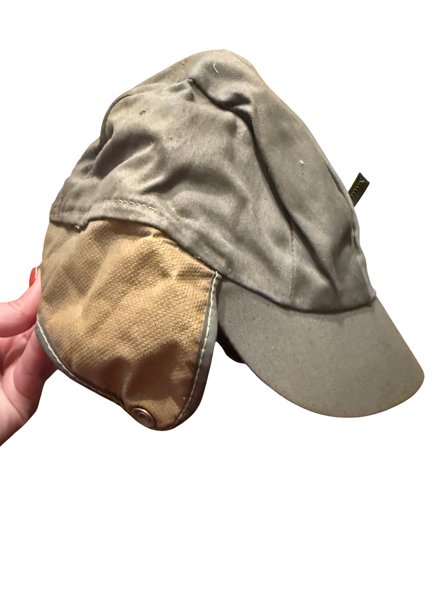 Vintage 40s–50s Insulated Hunting Cap