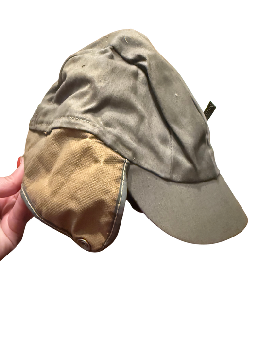 Vintage 40s–50s Insulated Hunting Cap