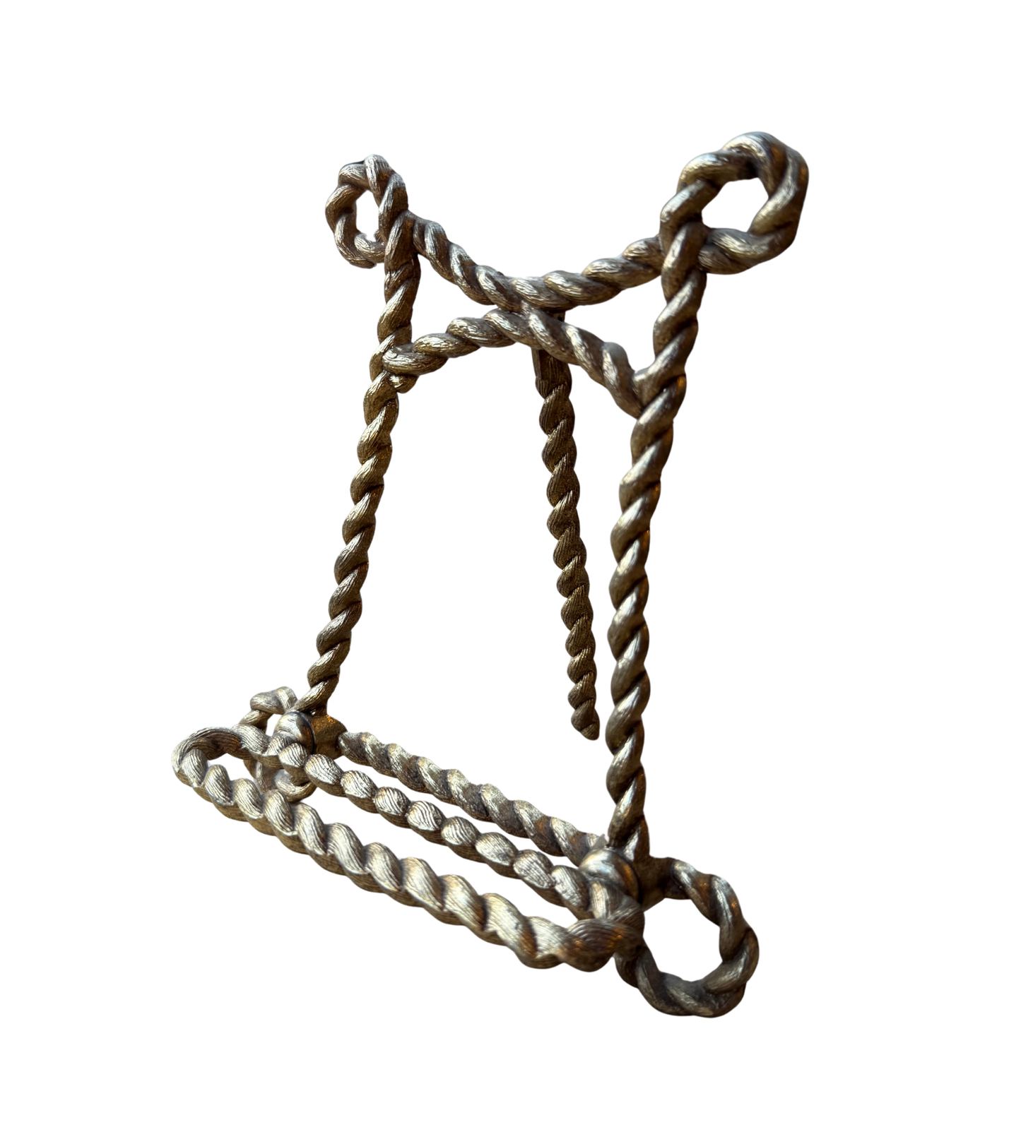 Gold Rope Metal Easel