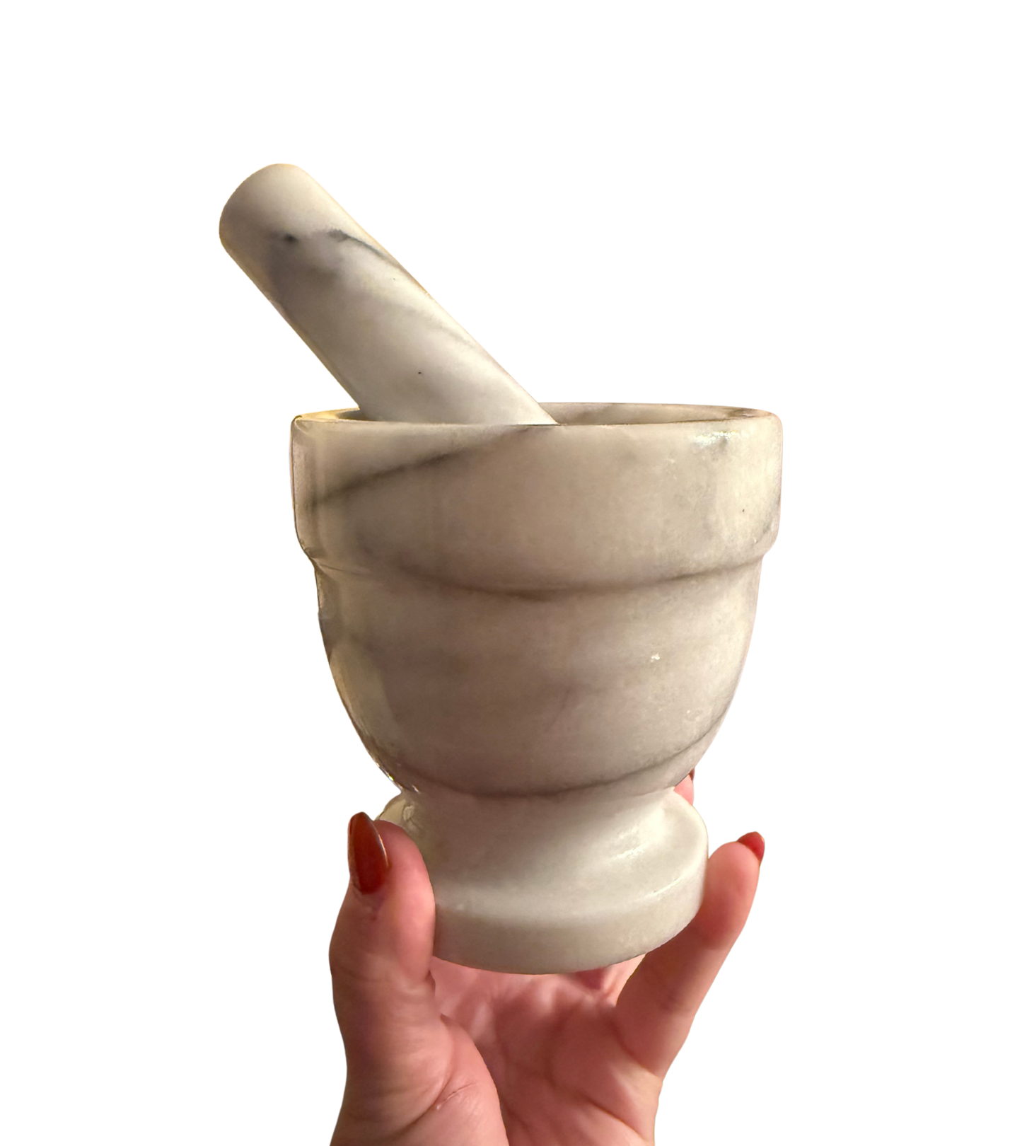 Marble Mortar & Pestle
