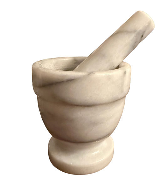 Marble Mortar & Pestle