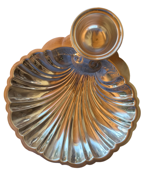 Silver-Plated Shell Server